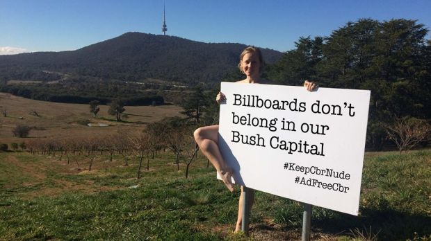 The fight to keep Canberra ad-free